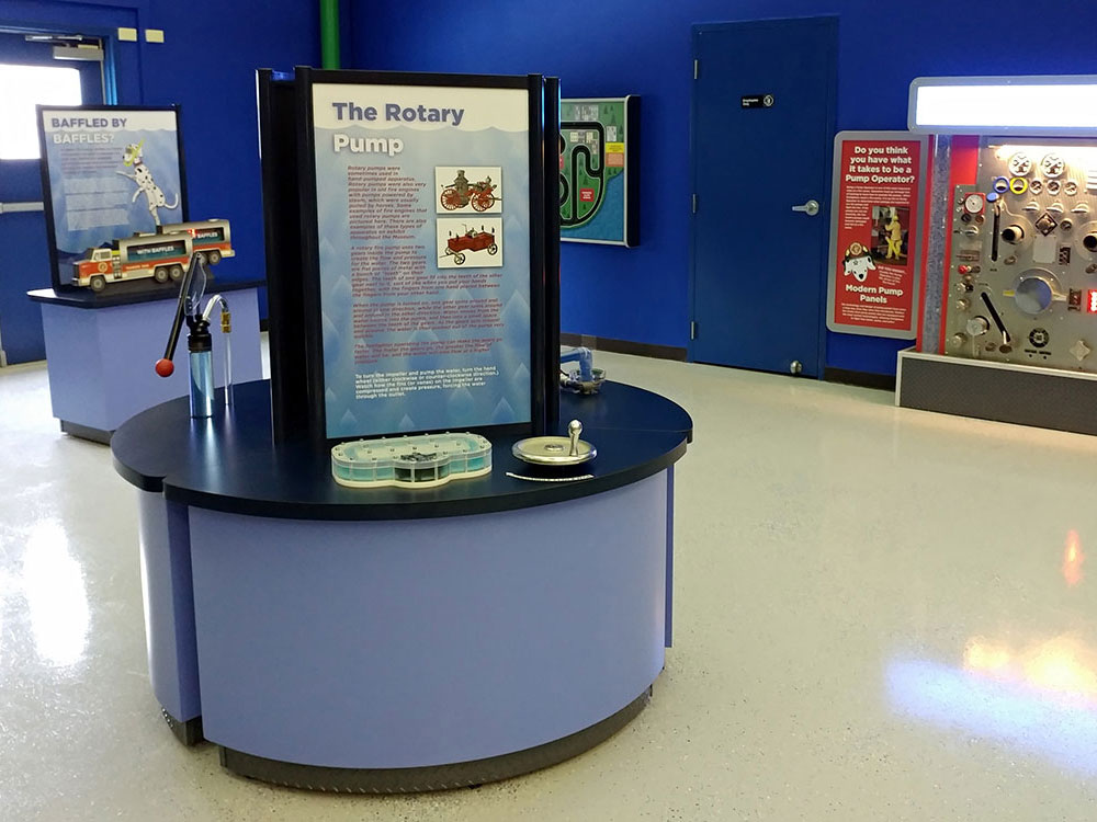 FASNY museum interactive kiosk for children's learning